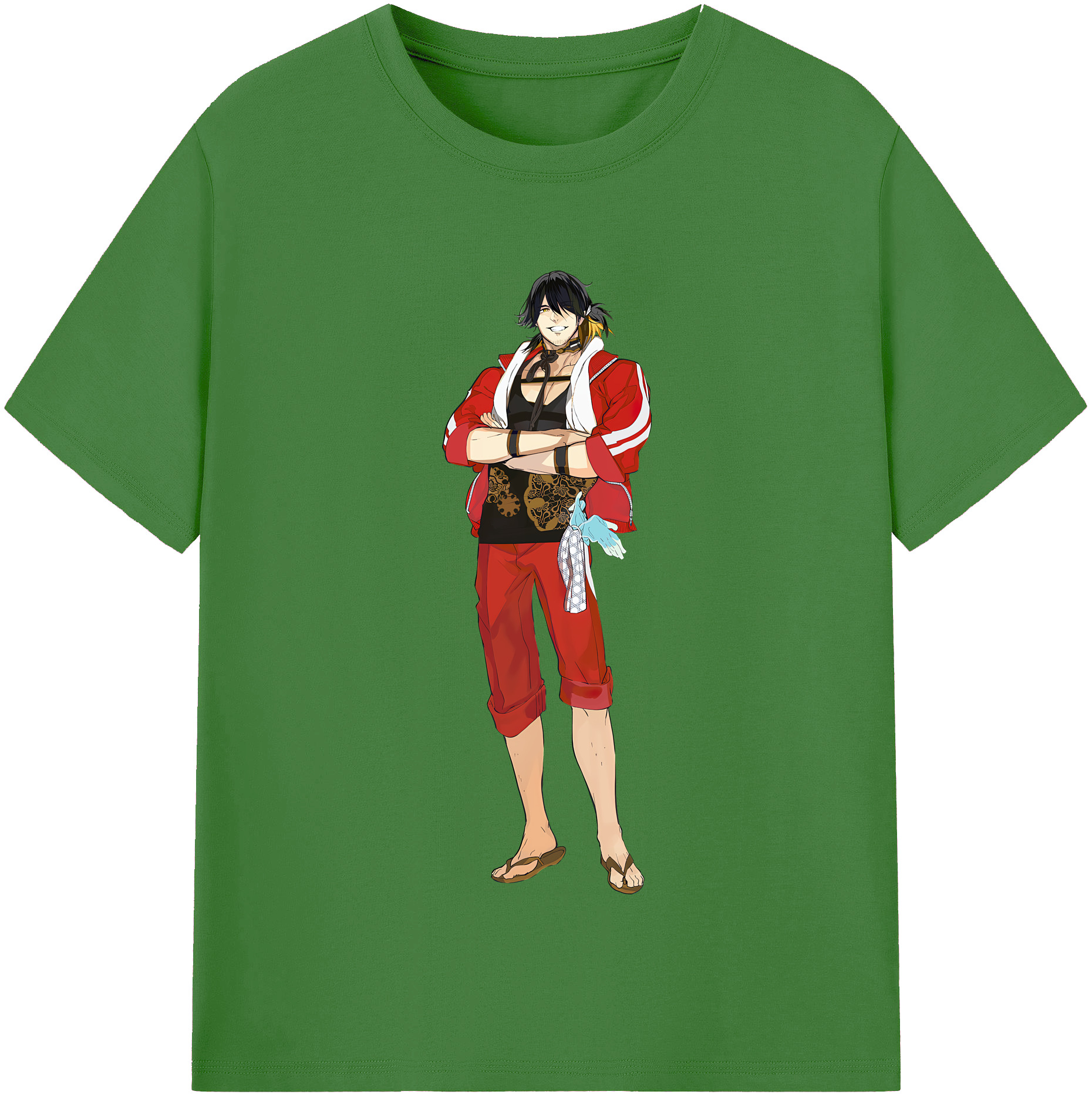 （画像用） 刀剣乱舞 Touken Ranbu レディースカジュアルプリントTシャツ（綿100％）
